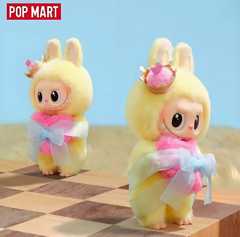 Labubu Queen Let’s Checkmate Plush Doll Small One 18cm Doll Close To Yellow Pre-Order