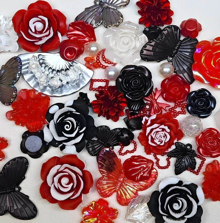 [BC82] roses big charms mix